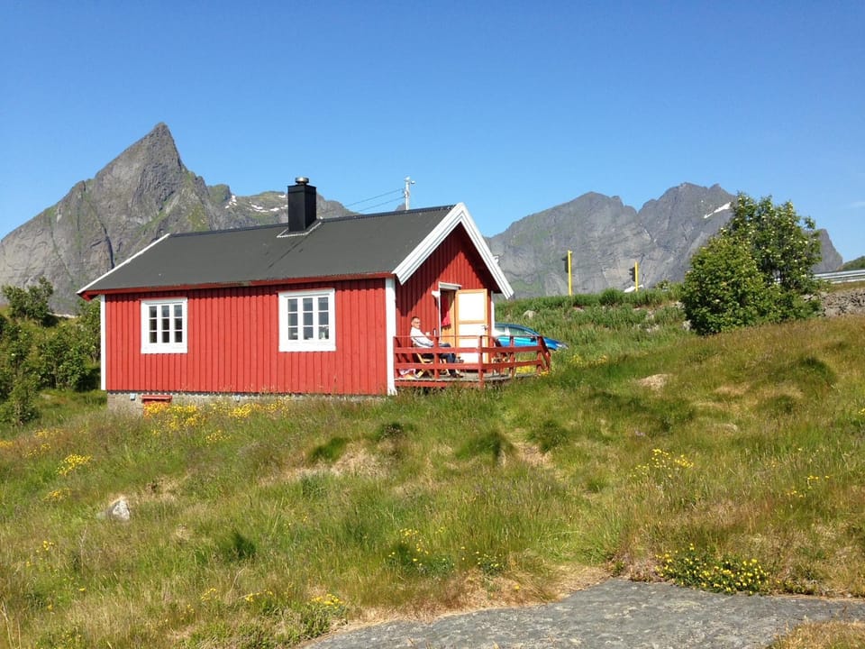 Rorbua på Toppøya House in Lofoten