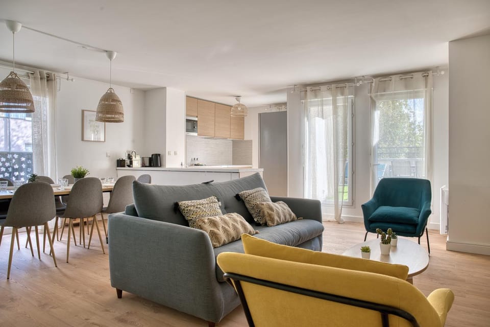 Le Duplex - Disneyland - Parking - Rooftop - Wifi Apartment in Chessy