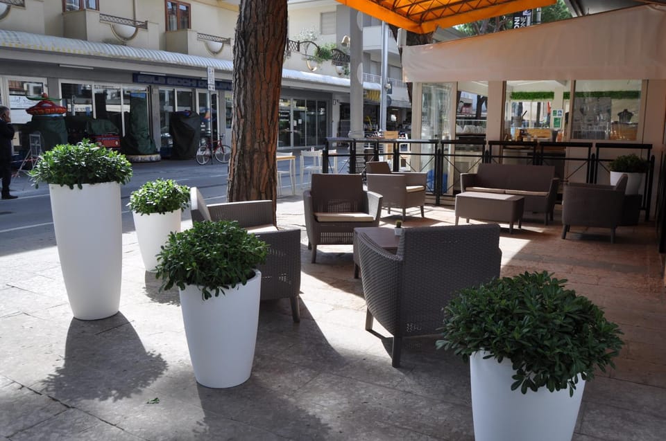 Property building, Patio