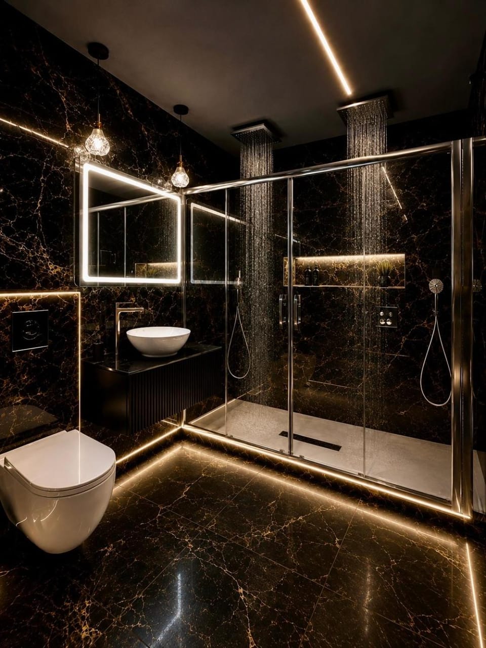 Shower, Toilet, Bathroom