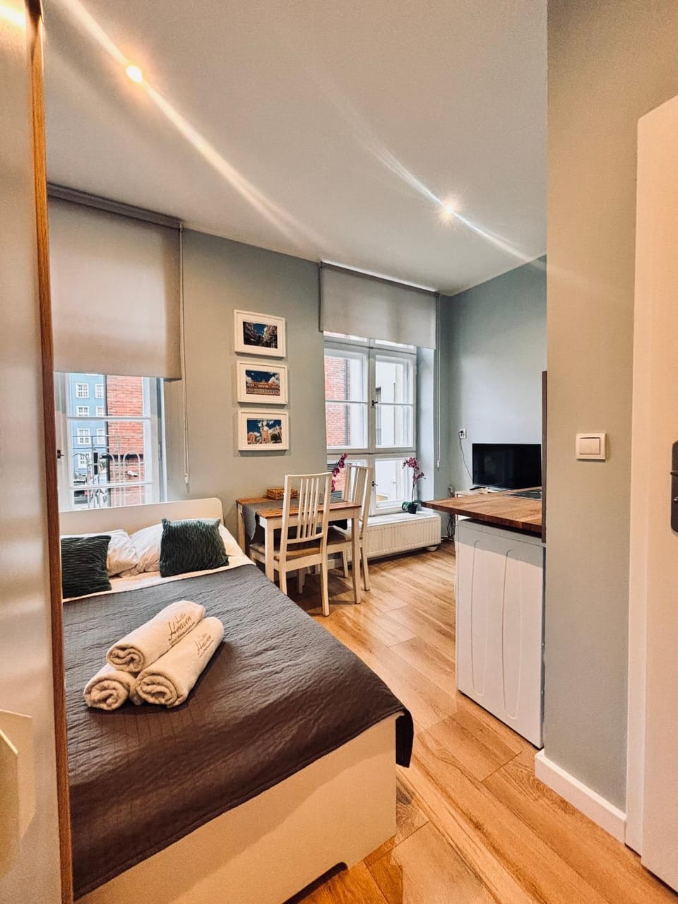 Bed, TV and multimedia, Kitchen or kitchenette