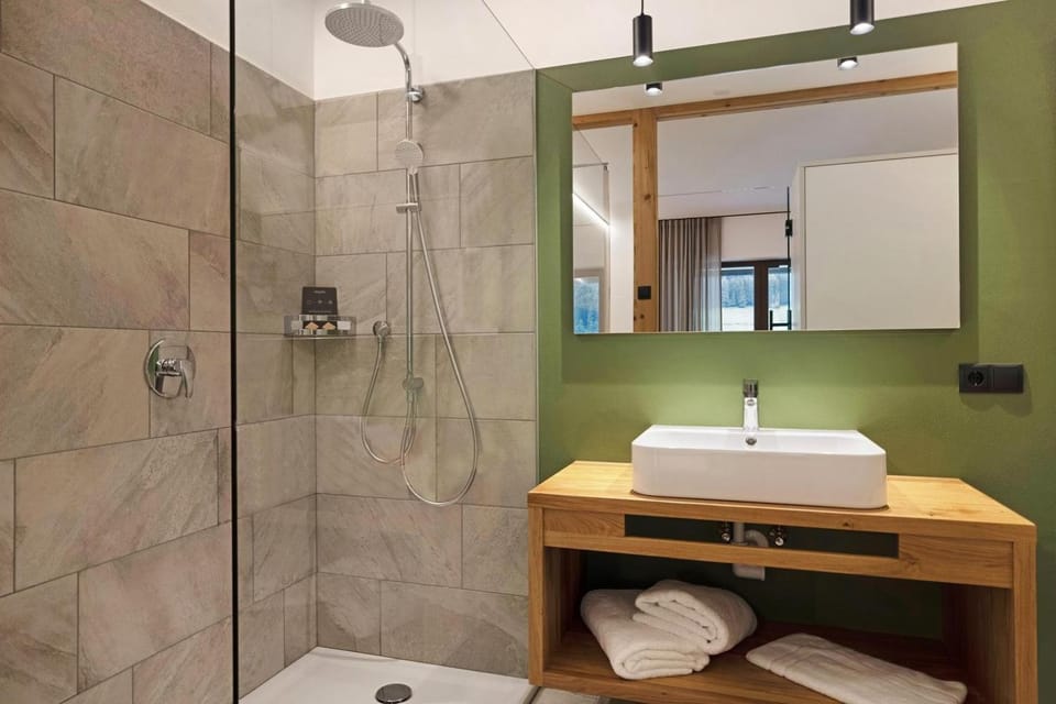 Bathroom, Living room