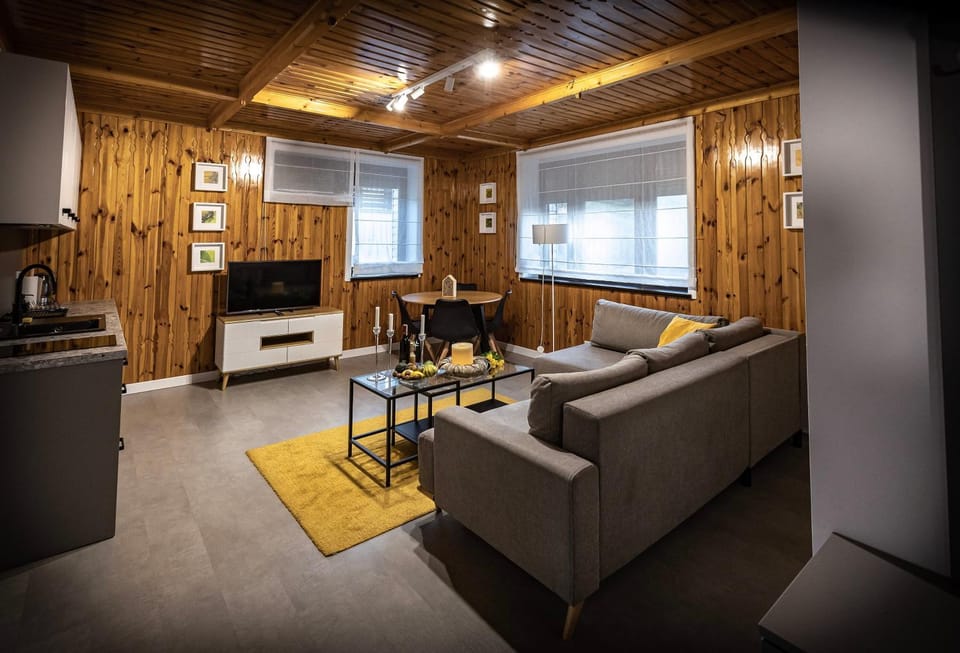 Communal lounge/ TV room, TV and multimedia, Kitchen or kitchenette, Living room, Seating area, Evening entertainment