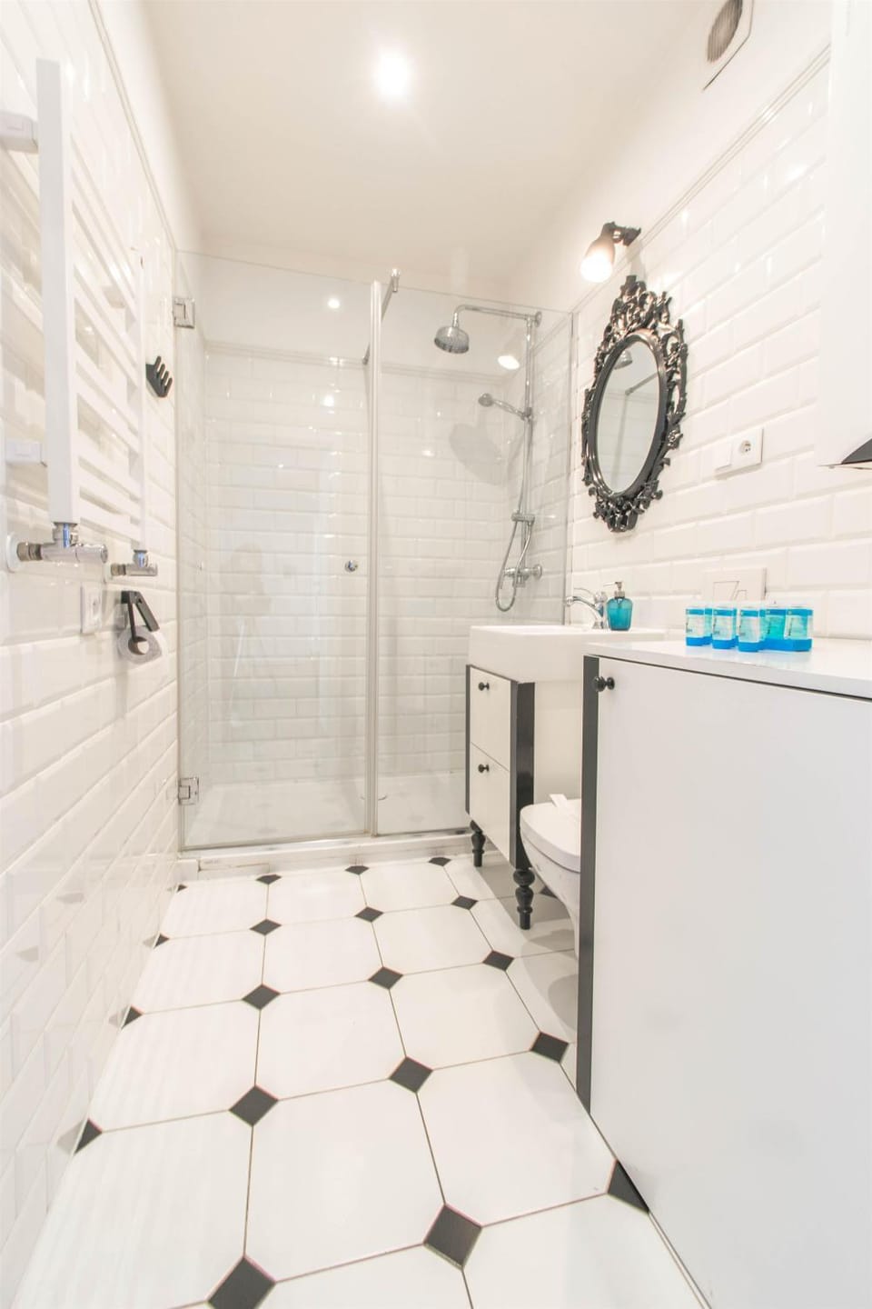 Shower, Toilet, Bathroom, heating, washing machine