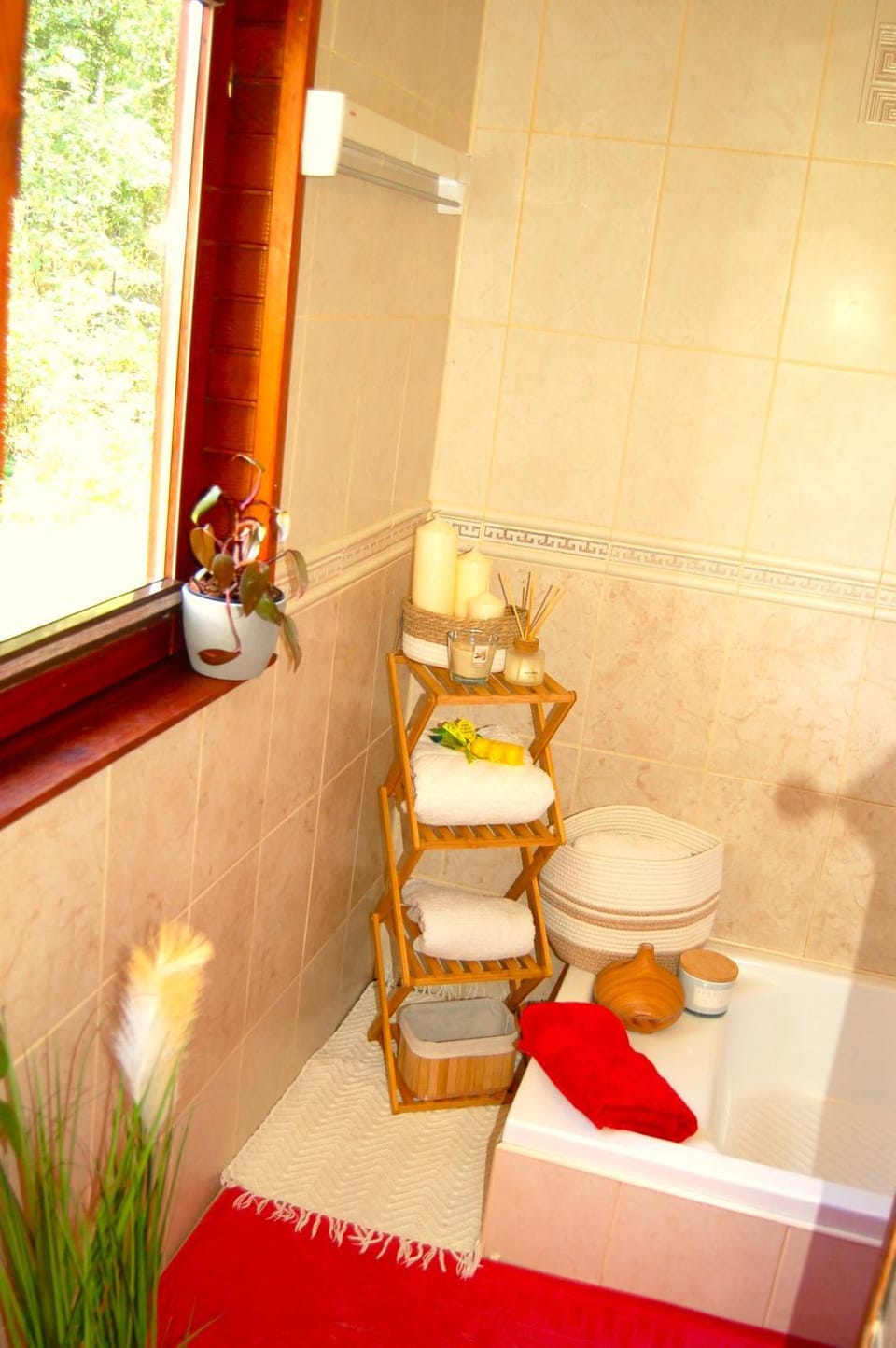 Shower, Bathroom, towels, towels