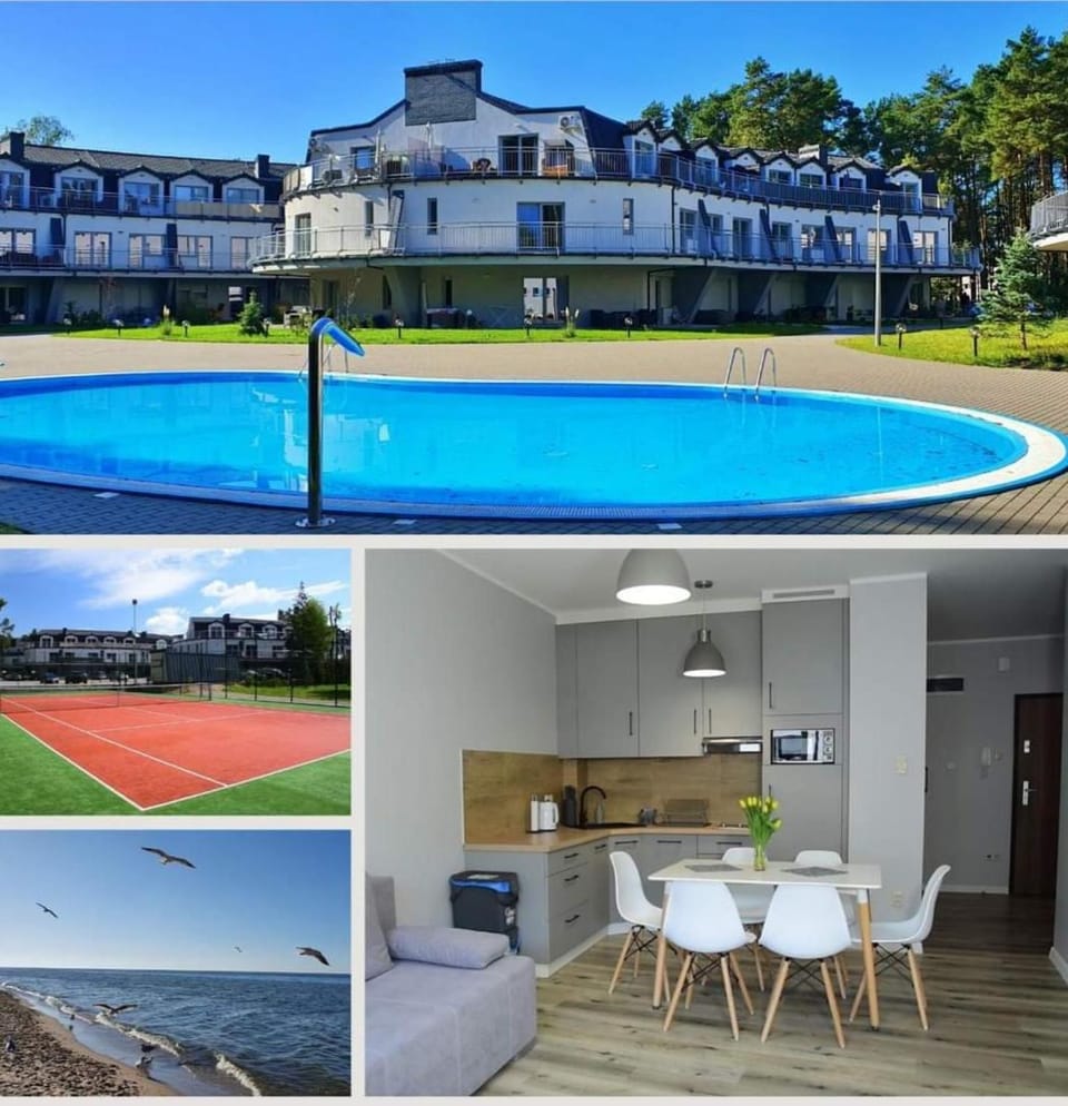Property building, Pool view, Swimming pool