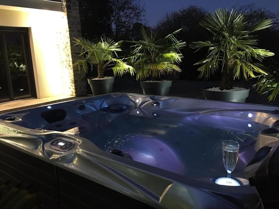 Domaine Chez Bascans Corps de ferme rénové avec jacuzzi et piscines 2 bassins Villa in Occitanie