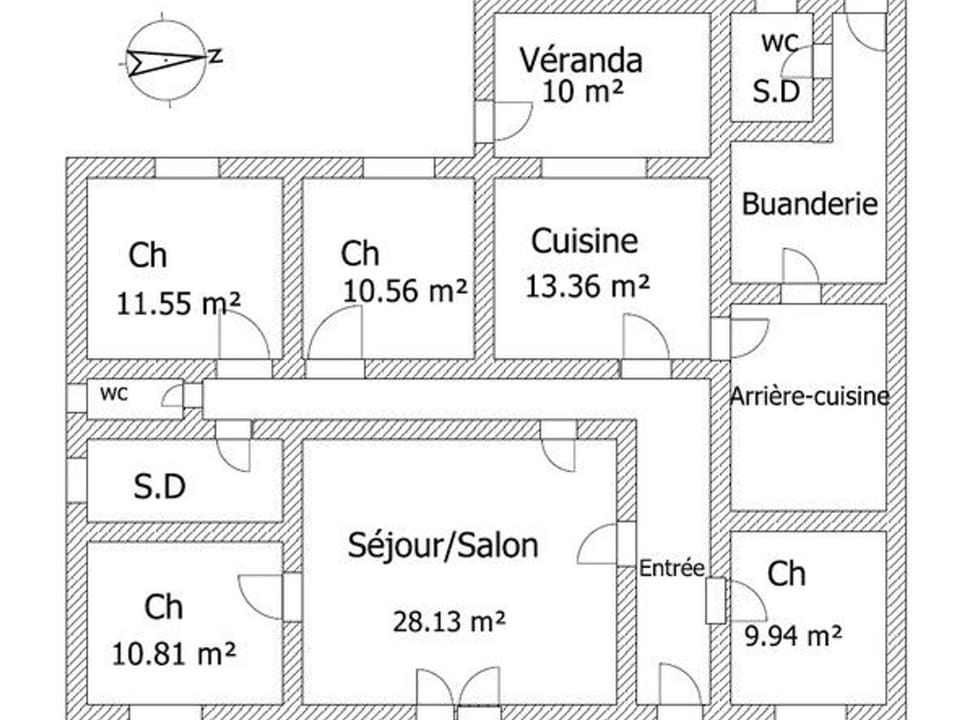 Maison rénovée avec grand jardin, proche des Sables-d'Olonne, 4 chambres, terrasse et Wifi - FR-1-426-187 House in Château-d'Olonne