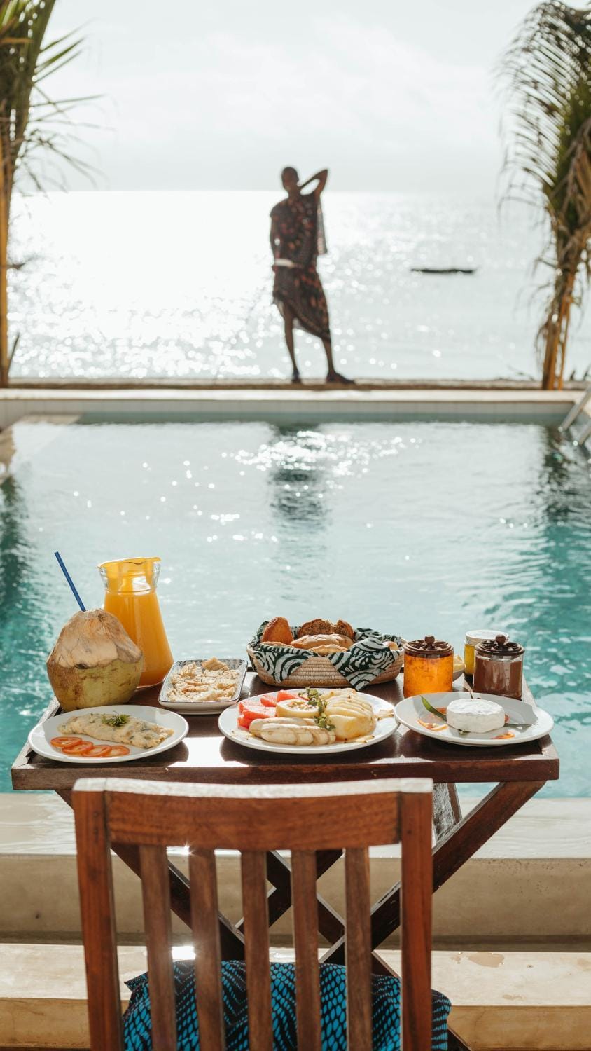 Sea view, Breakfast