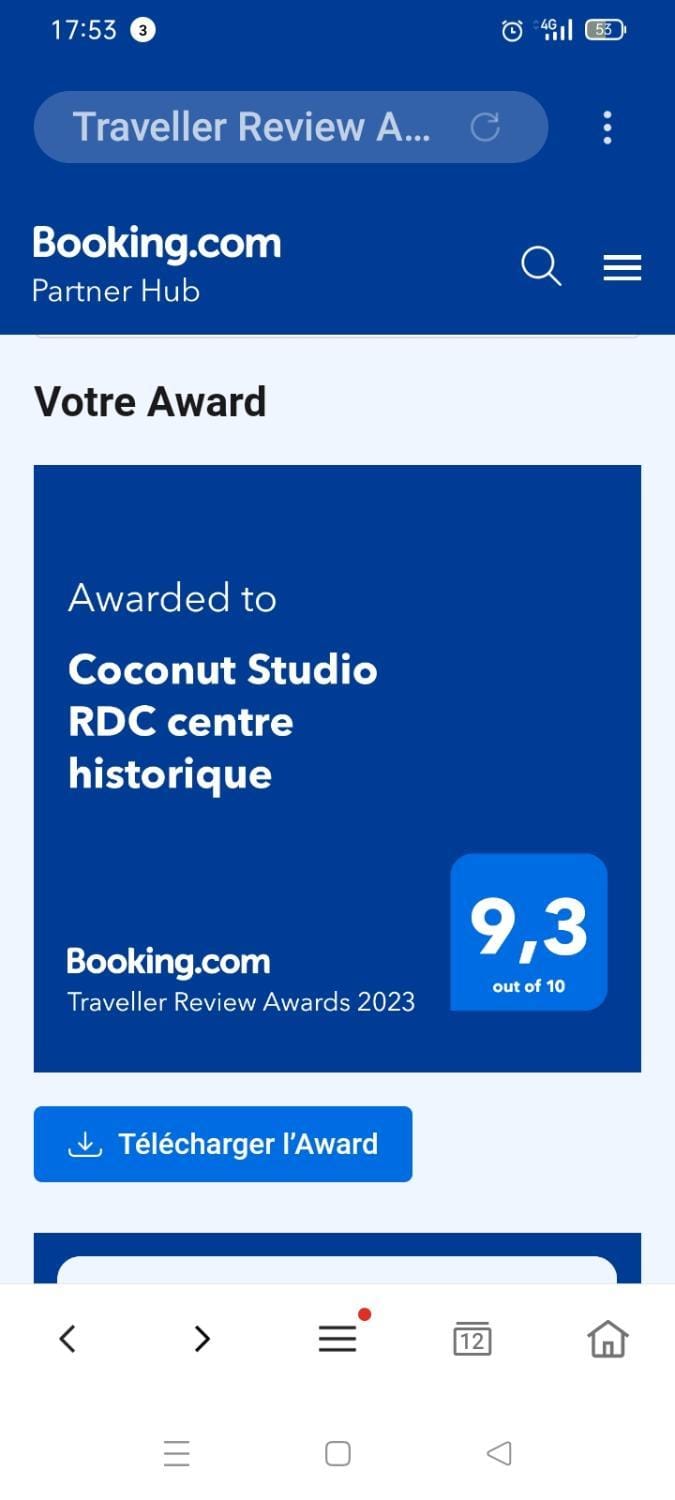 Coconut Studio RDC centre historique Apartment in Nouvelle-Aquitaine