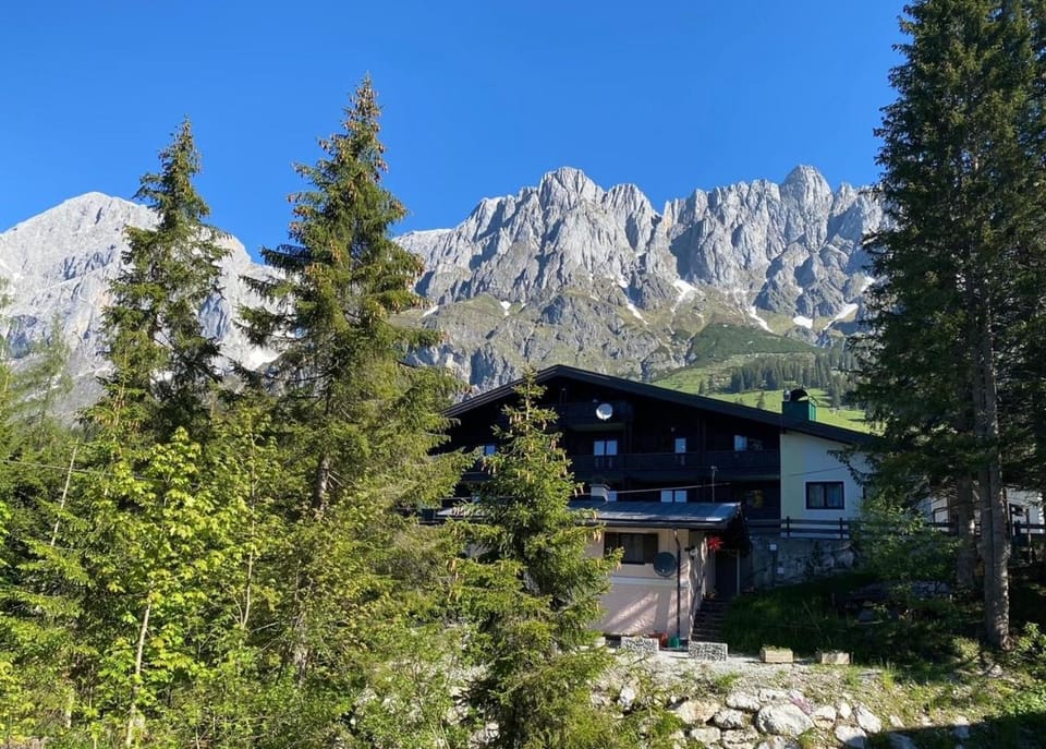 Property building, Natural landscape, Mountain view