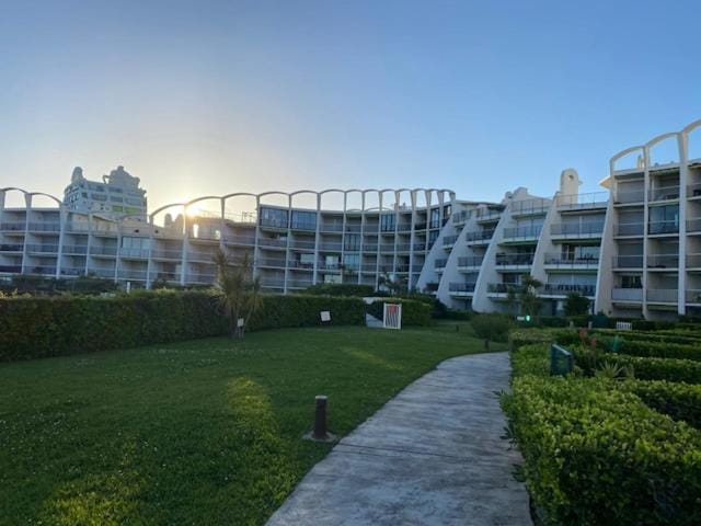 Property building, Garden, Beach