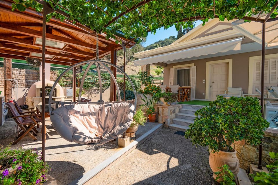 Property building, Patio, Day, Garden, View (from property/room), Garden view