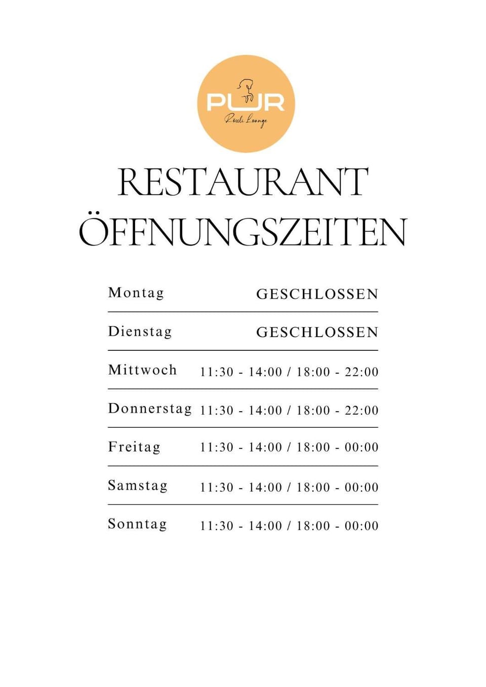 Restaurant/places to eat
