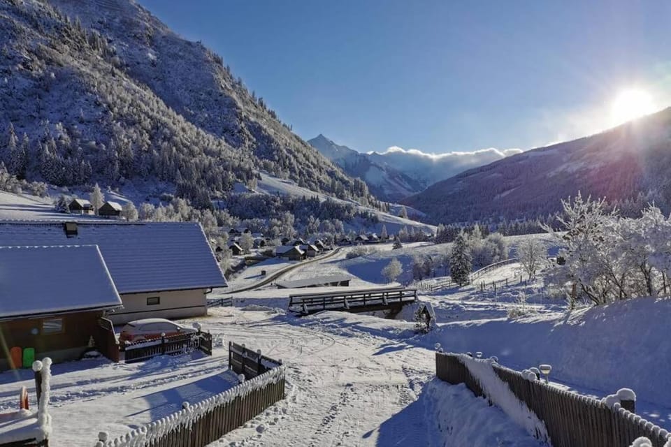 Winter, Mountain view