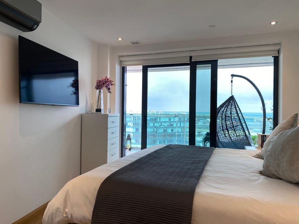 Bedroom, Sea view