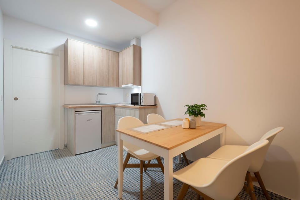 Kitchen or kitchenette, Living room