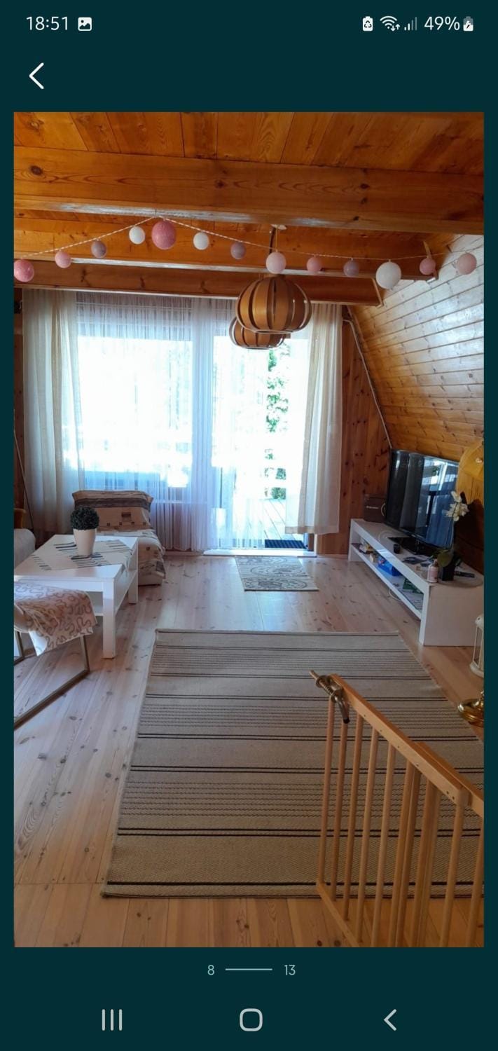 Domek w zaciszu House in Pomeranian Voivodeship