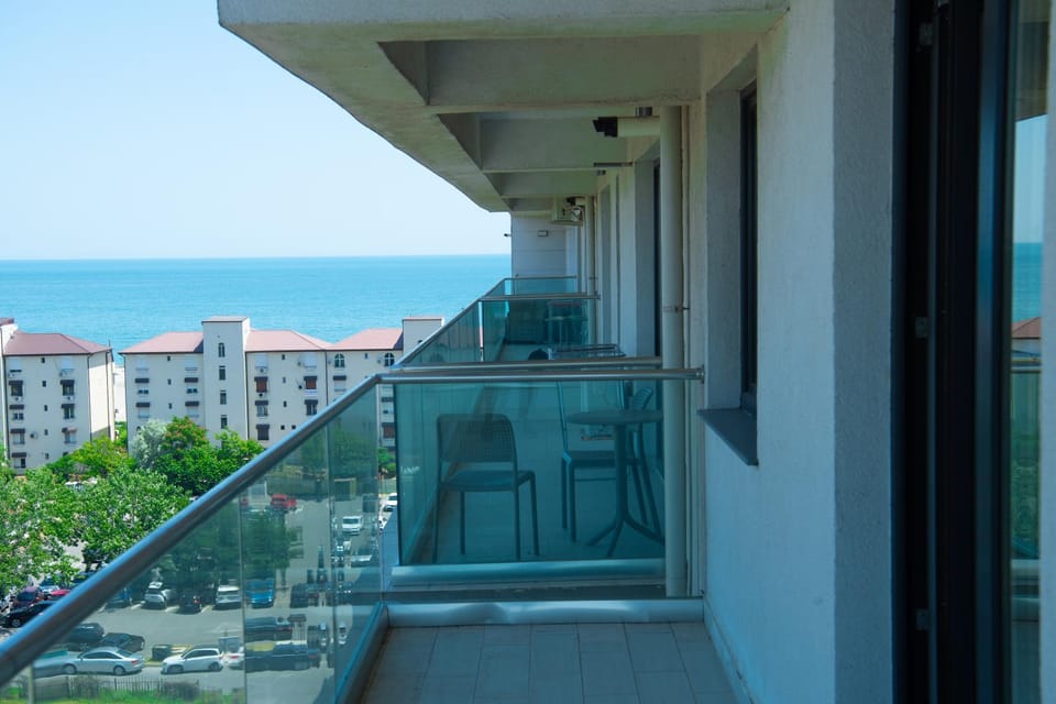 View (from property/room), Balcony/Terrace, Sea view