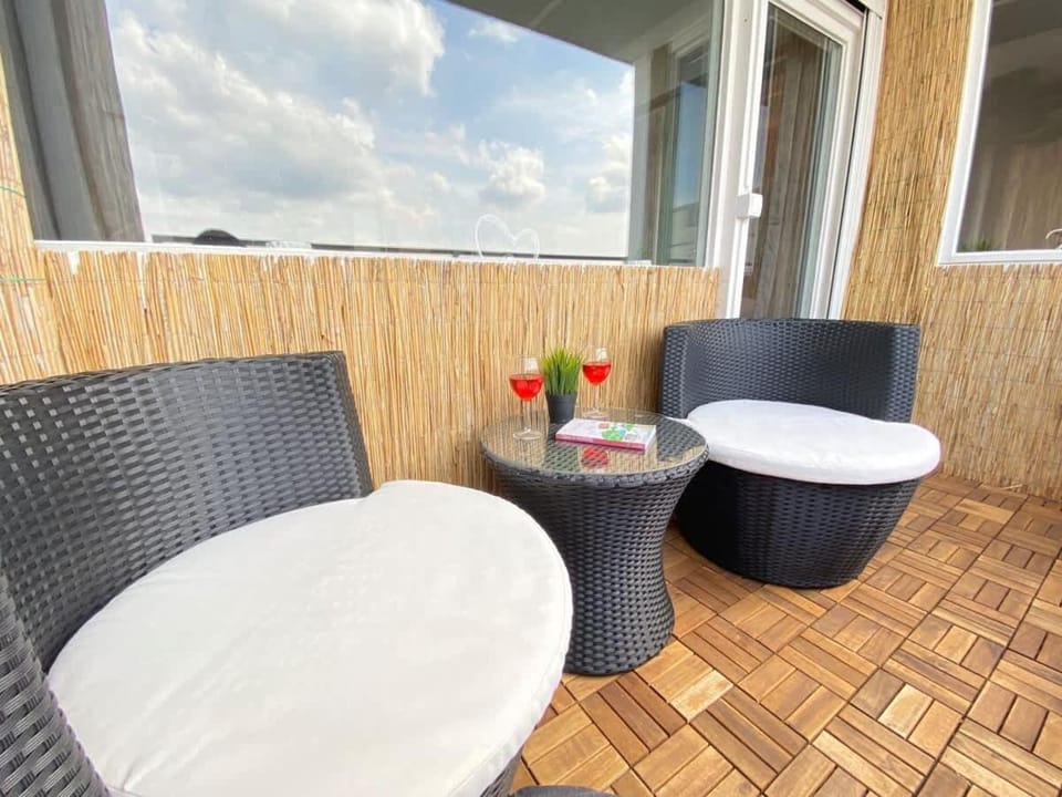 RelaxApartments ABENDSONNE im Herzen des Harzes - ein El Dorado für Wanderer, Biker und Ruhesuchende - mit sonnigem Balkon und Platz für bis zu 3 Personen Apartment in Goslar