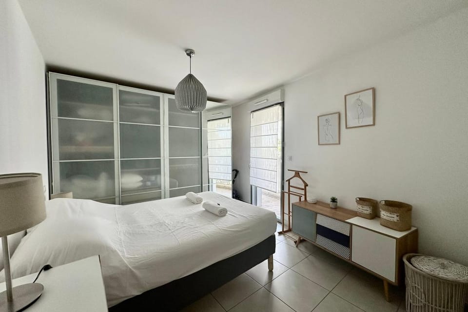 The Jacques Coeur- Vue climatisation et parking ! House in Montpellier