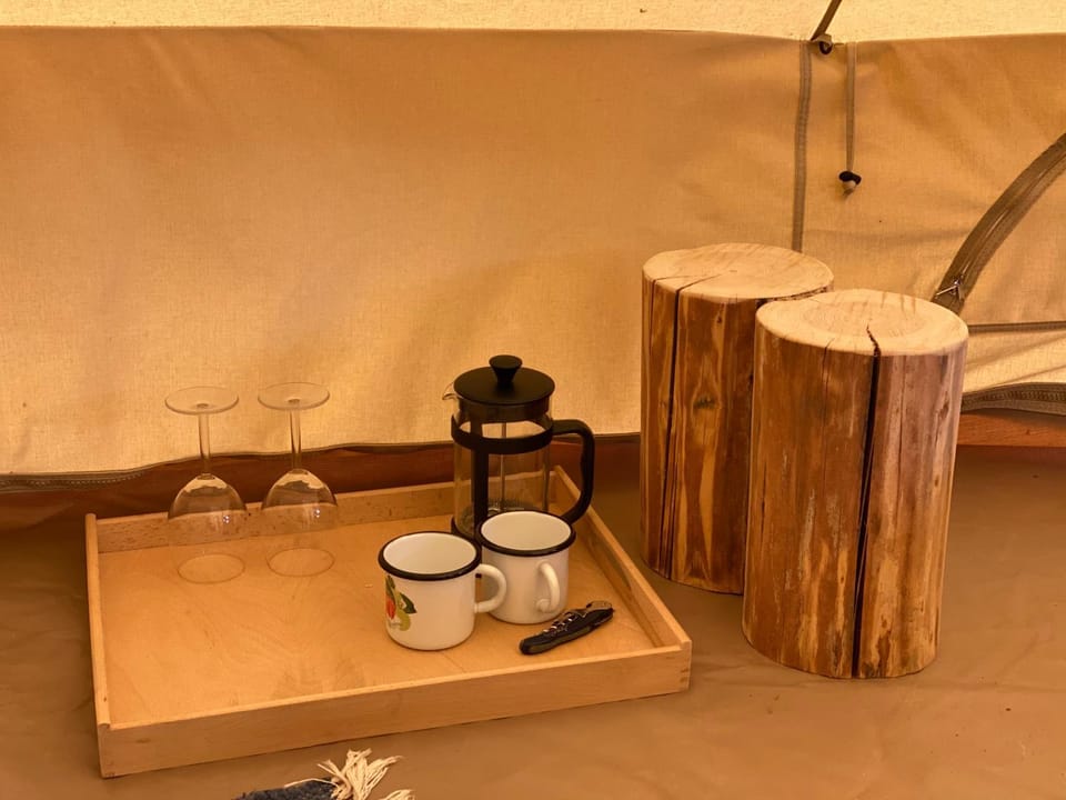 Saarjärve Puhkemaja Glämping Luxury tent in Estonia
