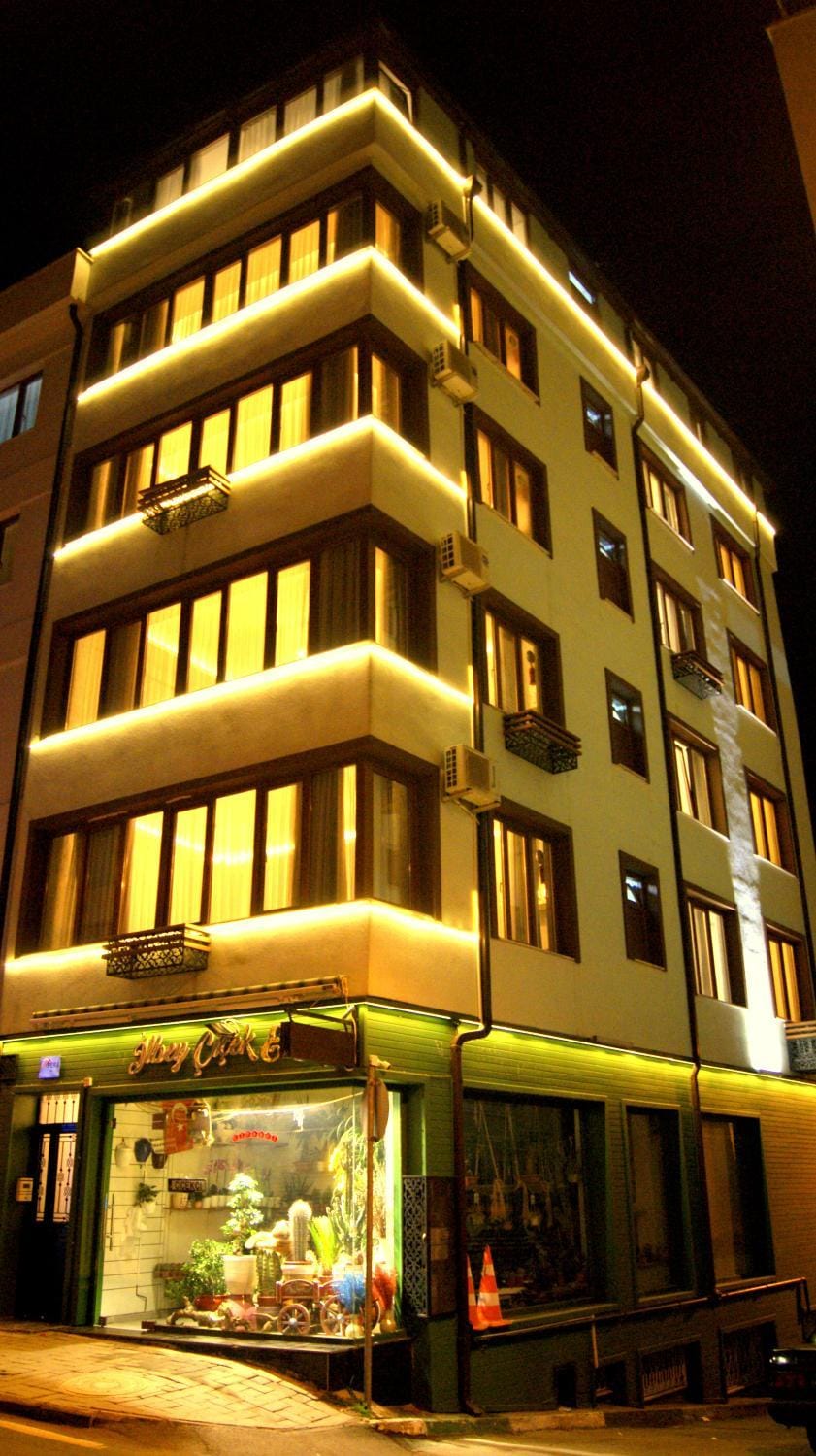 Property building, Night
