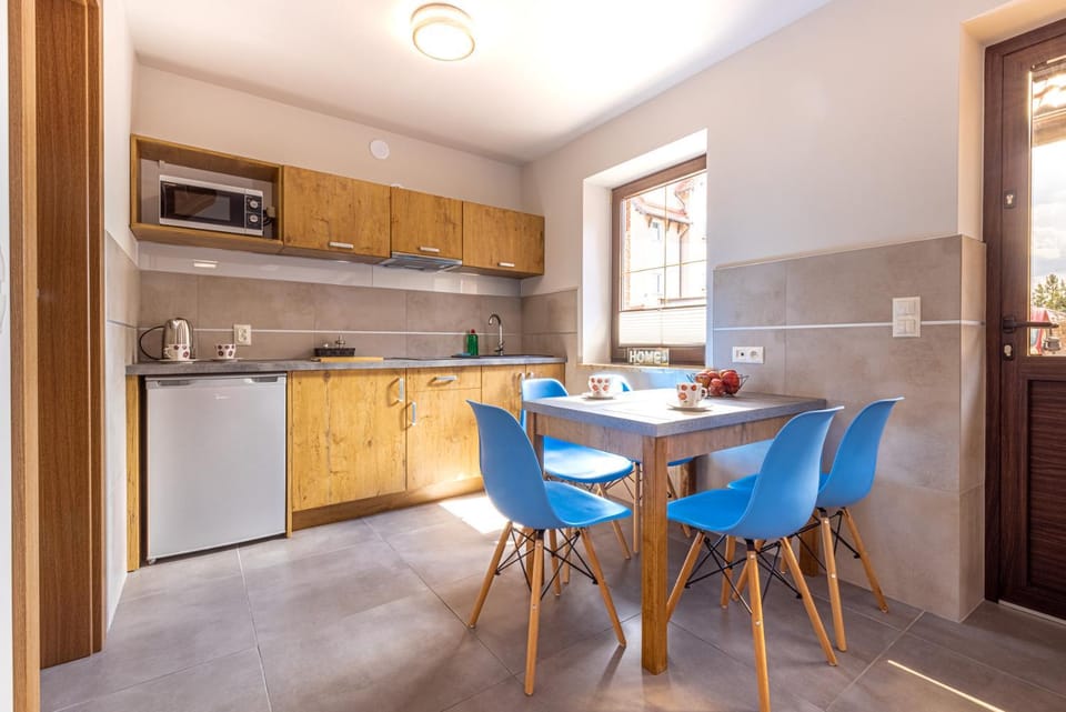 Kitchen or kitchenette, Dining area, oven, stove