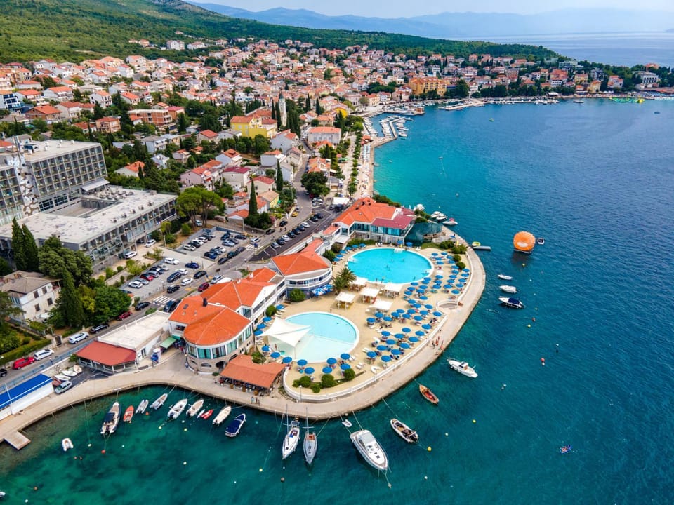 Bird's eye view, Swimming pool