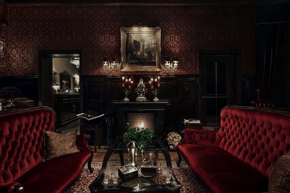Living room, Lounge or bar, Seating area, fireplace