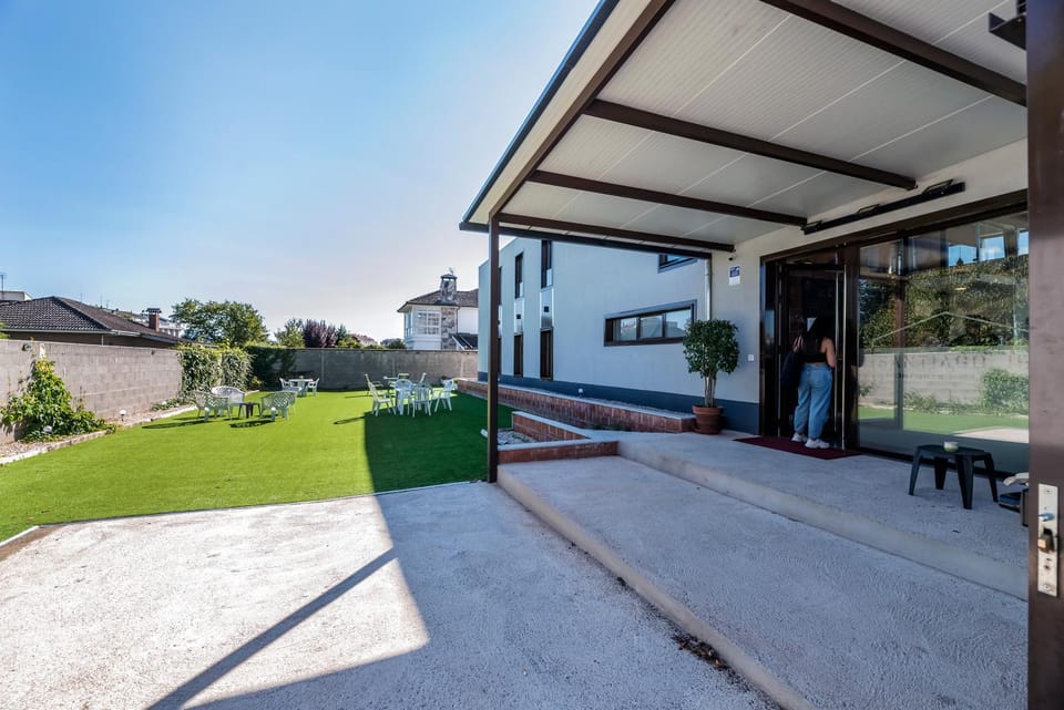 Patio, Facade/entrance, Lobby or reception