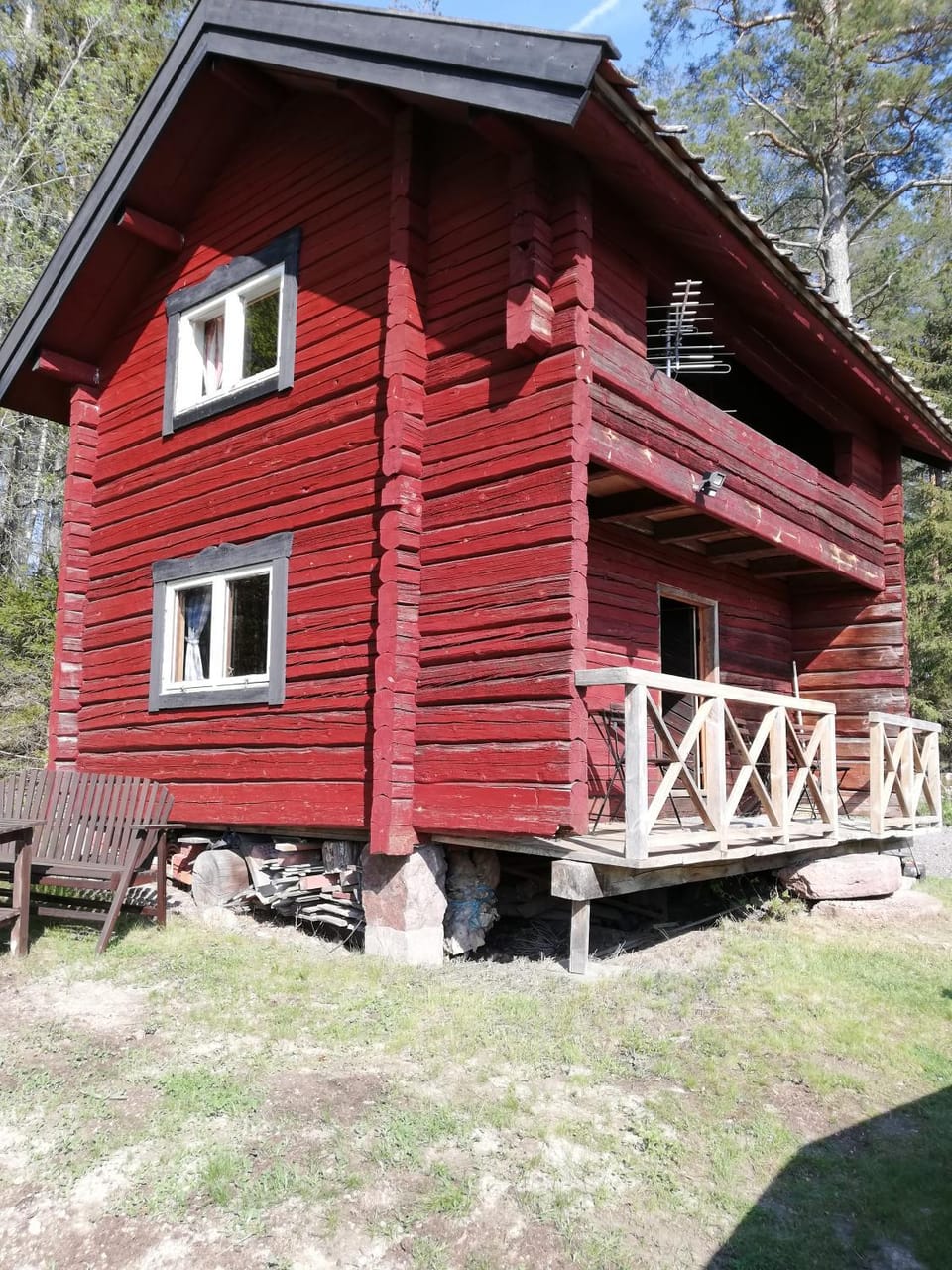 Bråttoms Härbre Nature lodge in Sweden