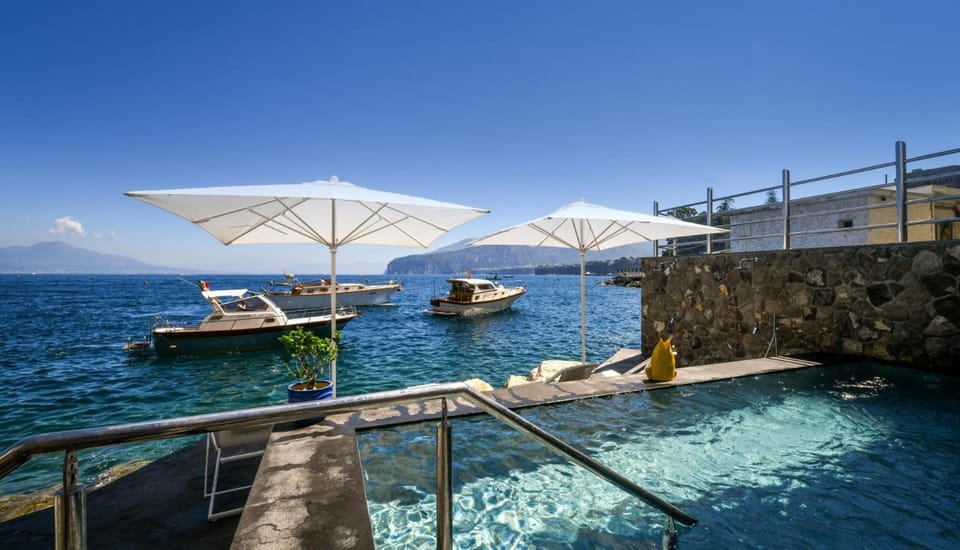 My Exclusive Italy - Beachfront Villa Sorrento & private sea access Villa in Sorrento