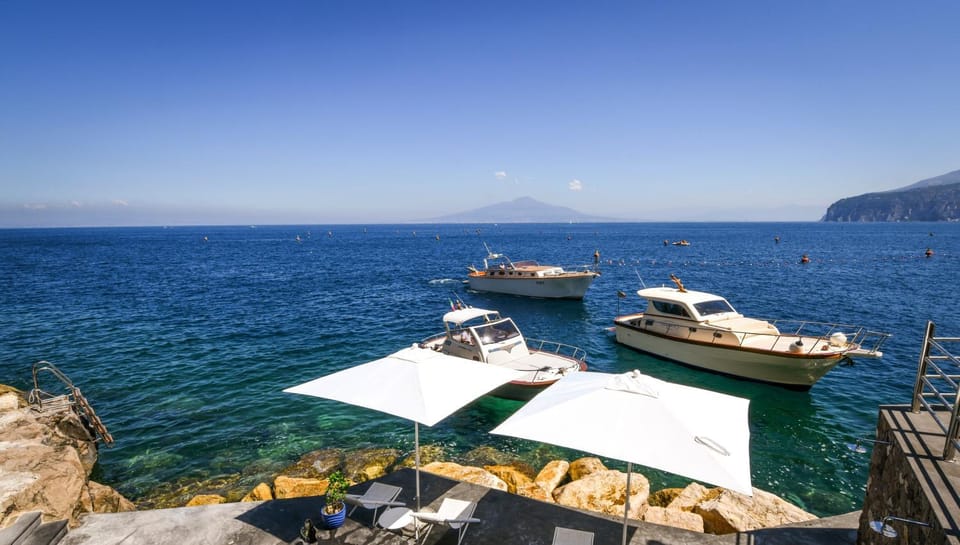My Exclusive Italy - Beachfront Villa Sorrento & private sea access Villa in Sorrento