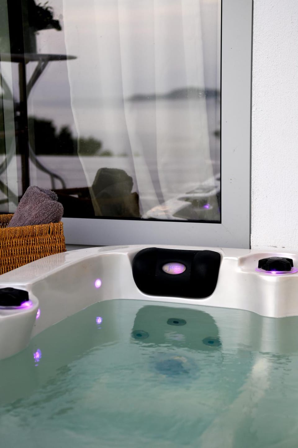 Day, Summer, Hot Tub, View (from property/room), Balcony/Terrace, Sea view