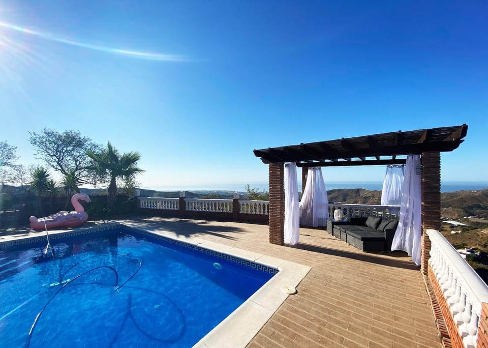 Summer, View (from property/room), Sea view, Swimming pool