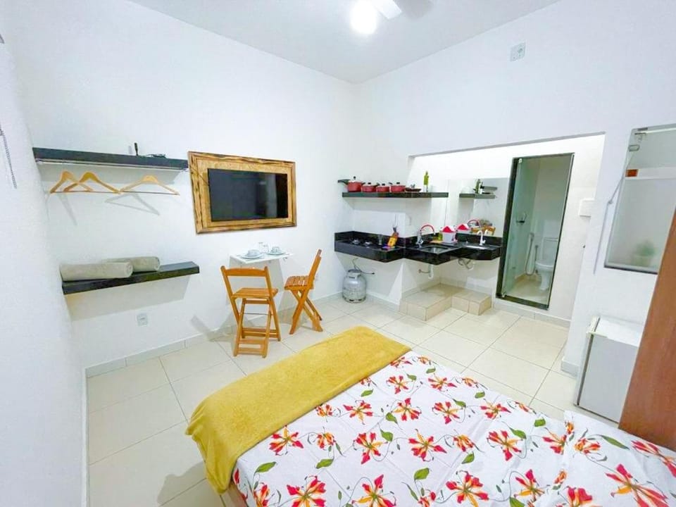 Suíte aconchegante no Centro de Caratinga - kitnet Apartment in State of Minas Gerais, Brazil