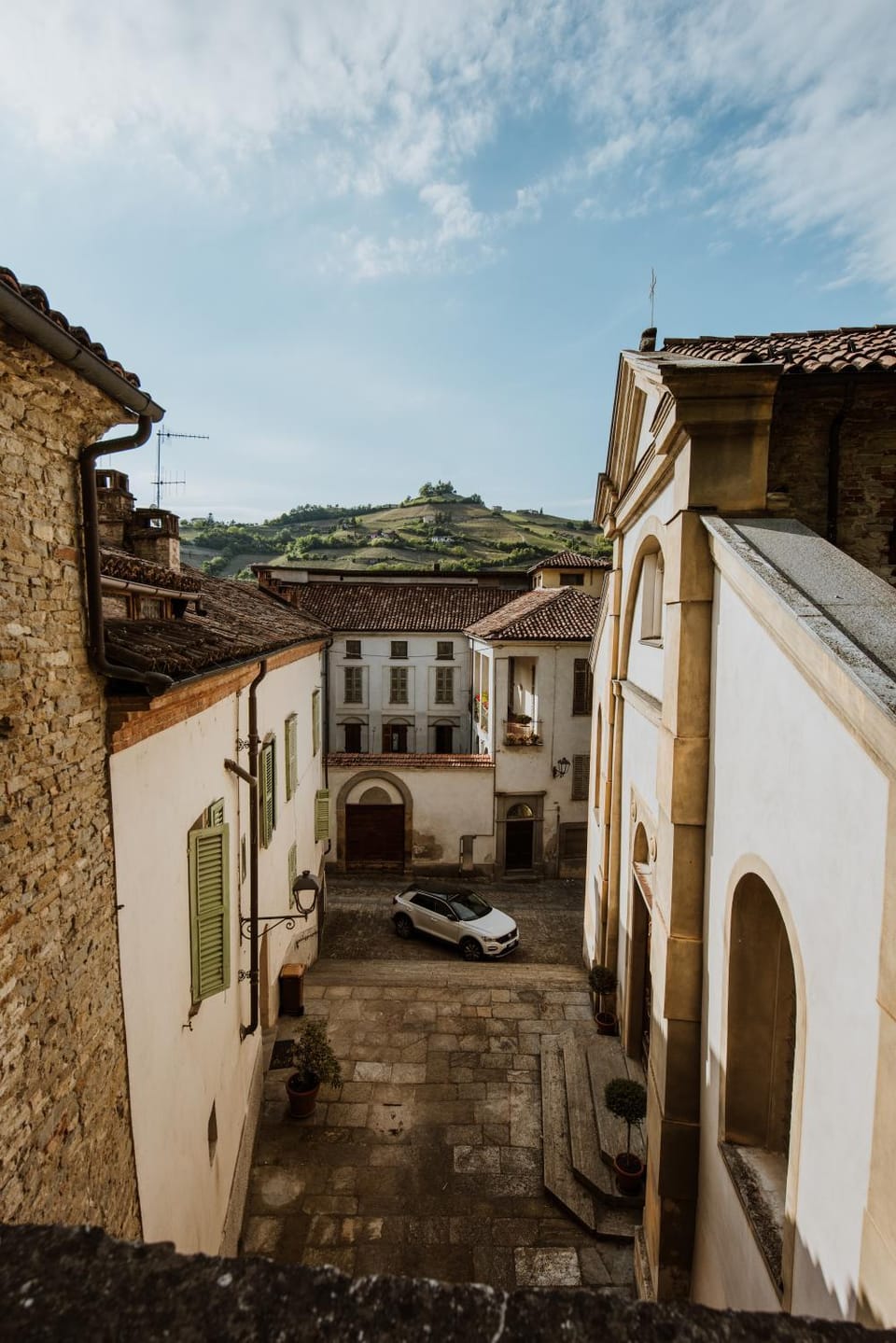 Quiet street view