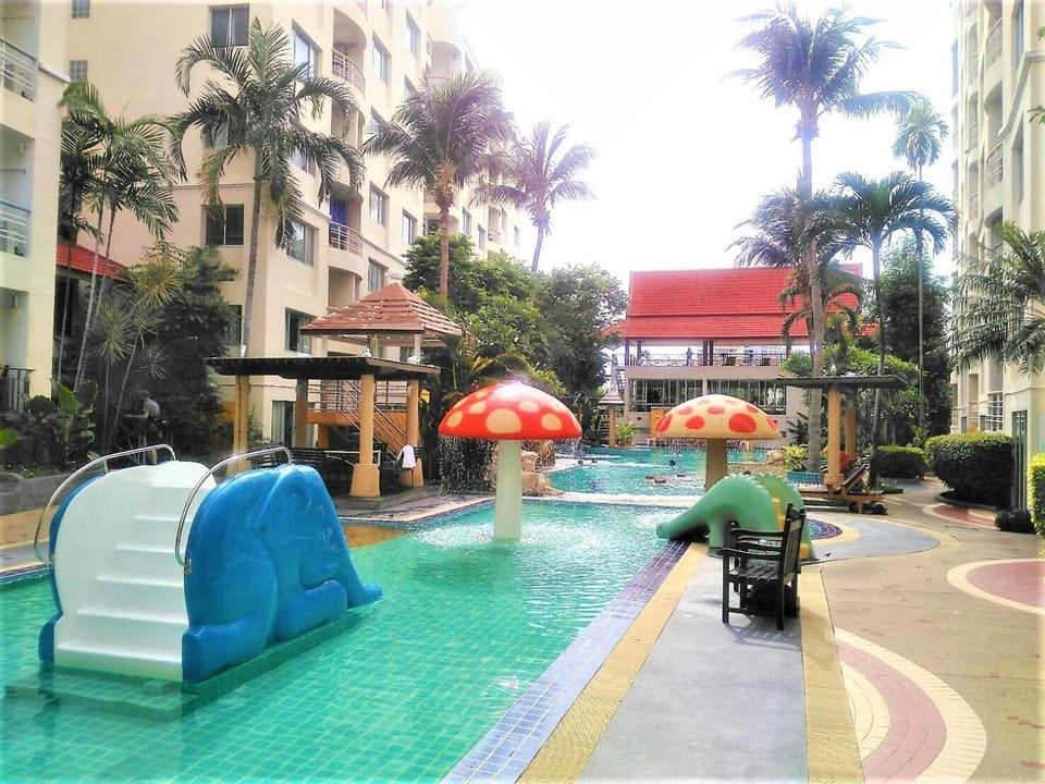 Property building, Children play ground, Swimming pool