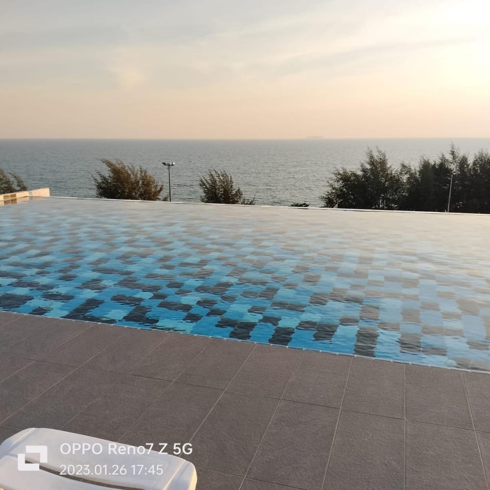 Pool view, Sea view, Swimming pool