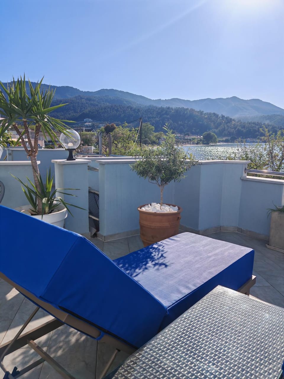 Balcony/Terrace, sunbed