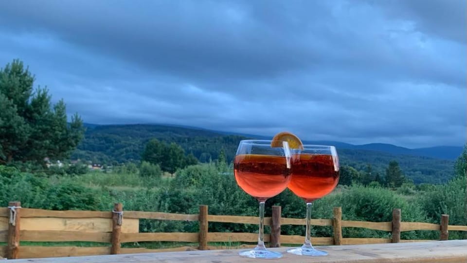 Domek "Góraleczka " koło Karpacza - z widokiem na góry Chalet in Lower Silesian Voivodeship