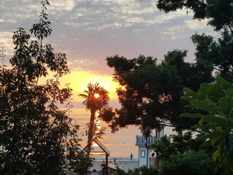 View (from property/room), Sea view, Sunset
