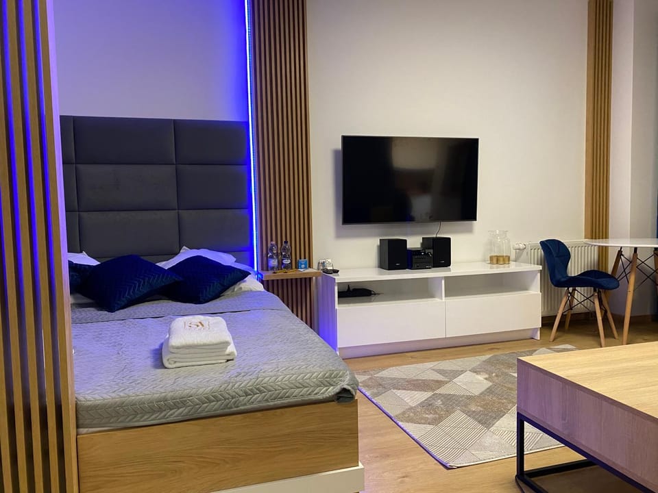 Bed, TV and multimedia