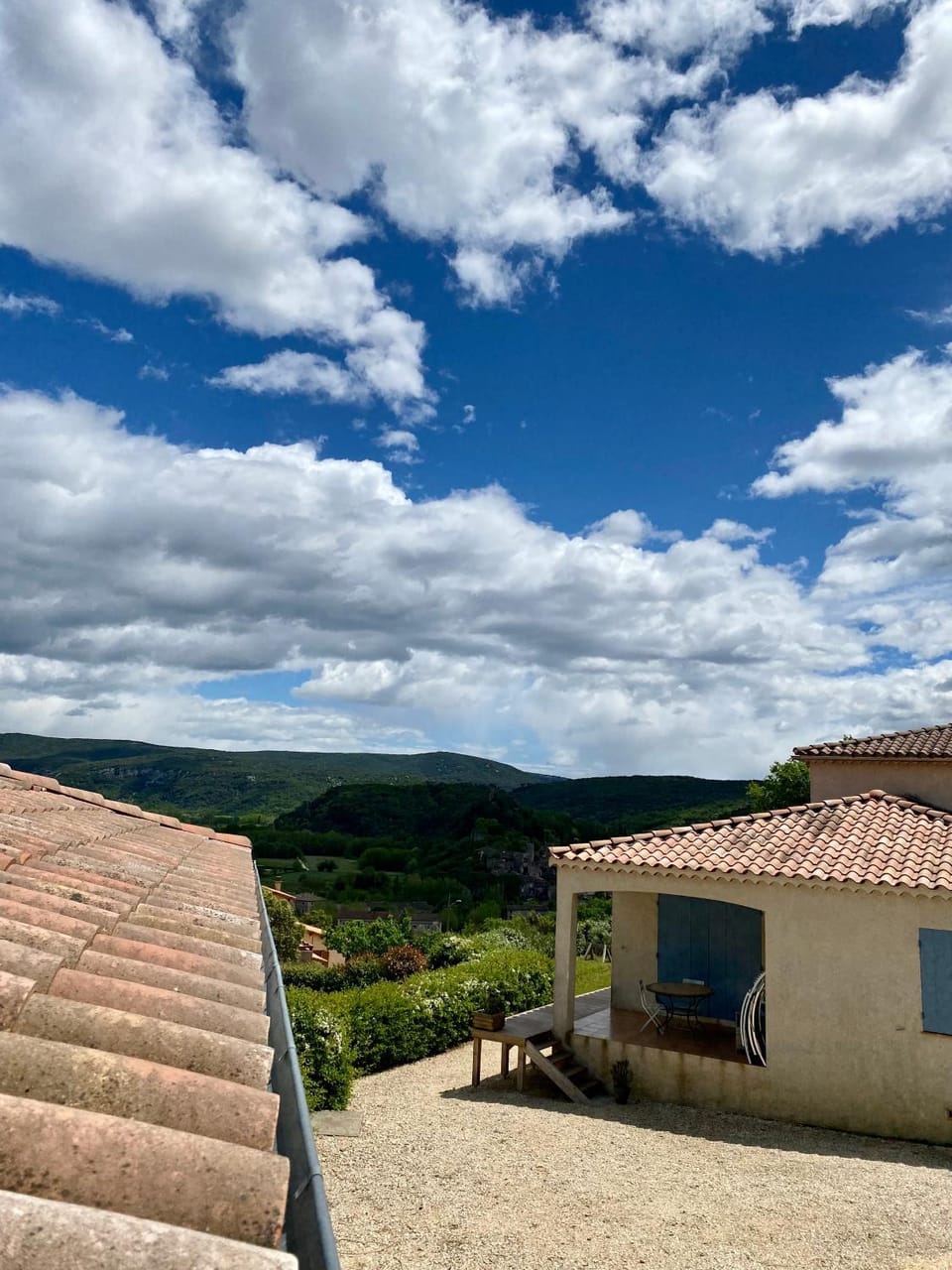 Garden view, Mountain view