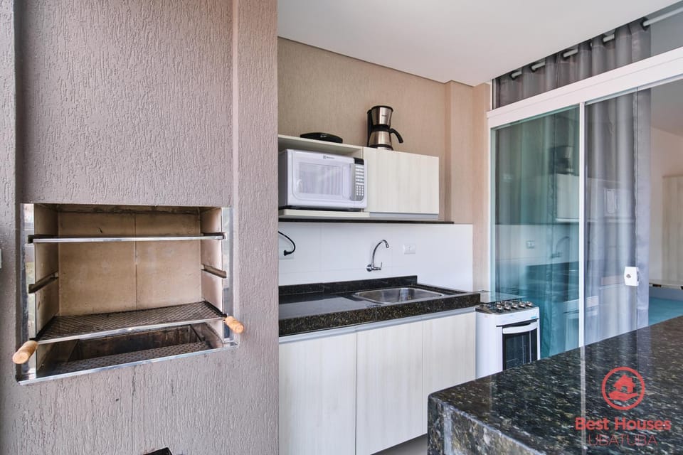 BH2: ACONCHEGANTE, MODERNO E SUPER BEM DECORADO!! Apartment in Ubatuba