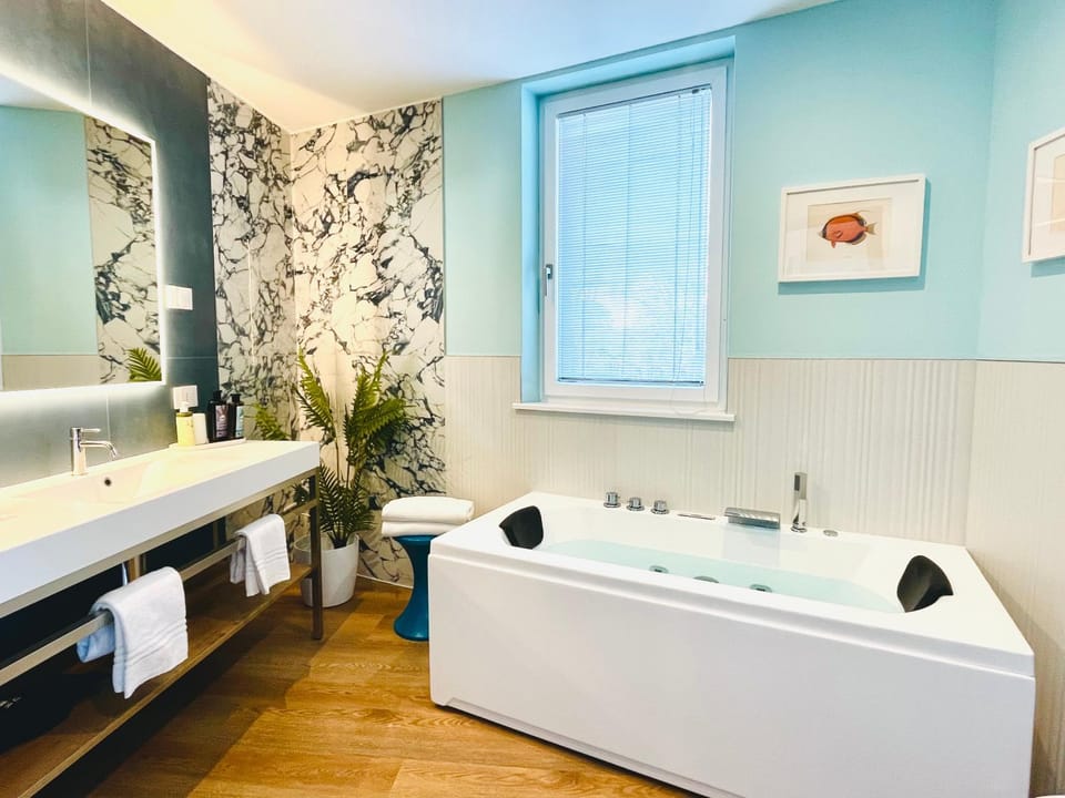 Plaza Lago di Garda Rooms - Rooftop, Lakeview & Jacuzzi Bed and Breakfast in Peschiera del Garda