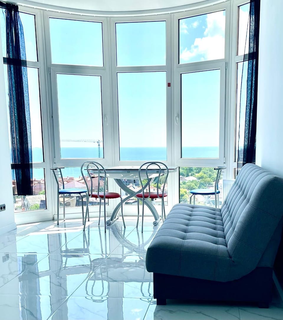 Seating area, Sea view
