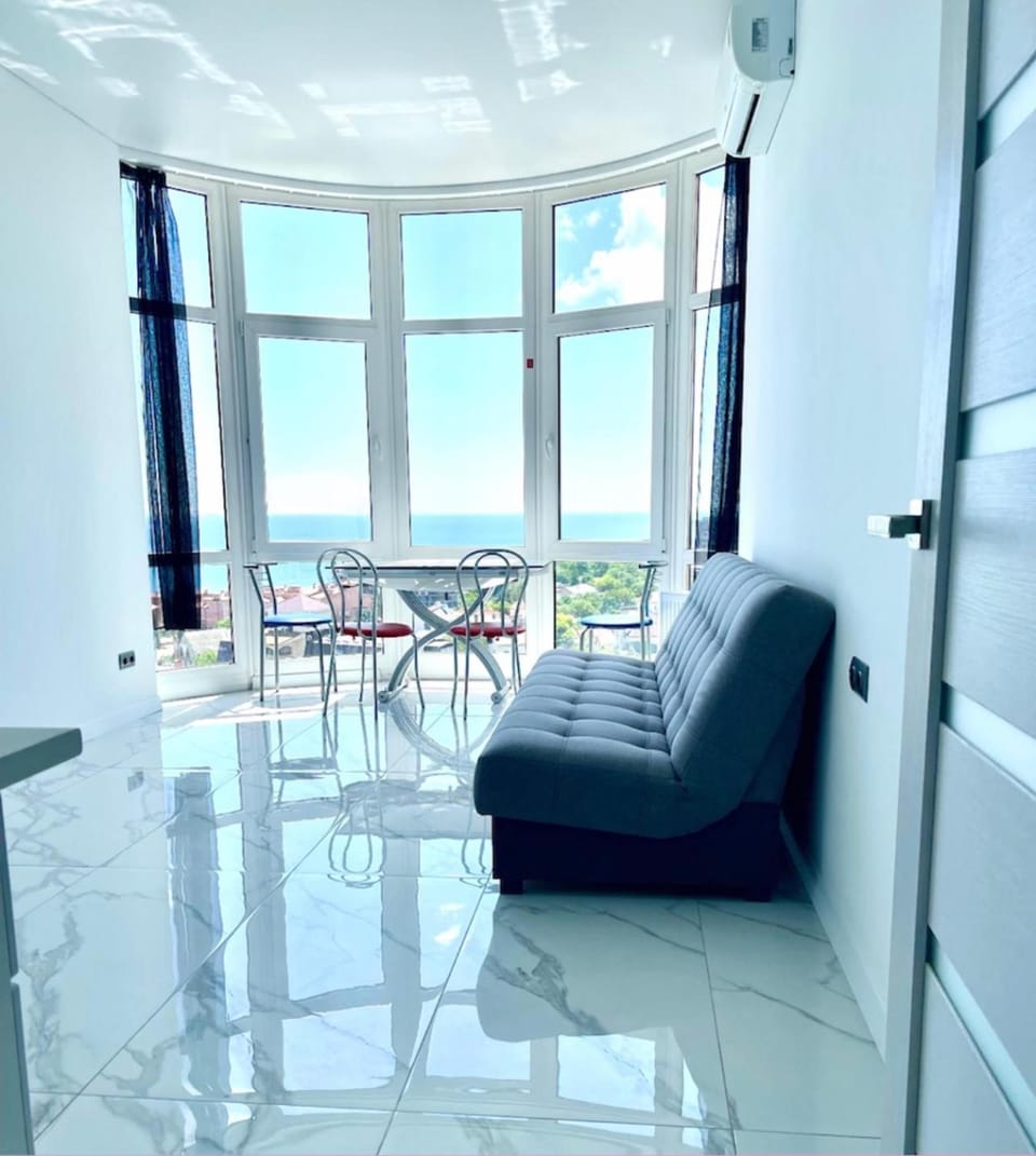 Bird's eye view, View (from property/room), Kitchen or kitchenette, City view, Landmark view, Sea view, Sea view