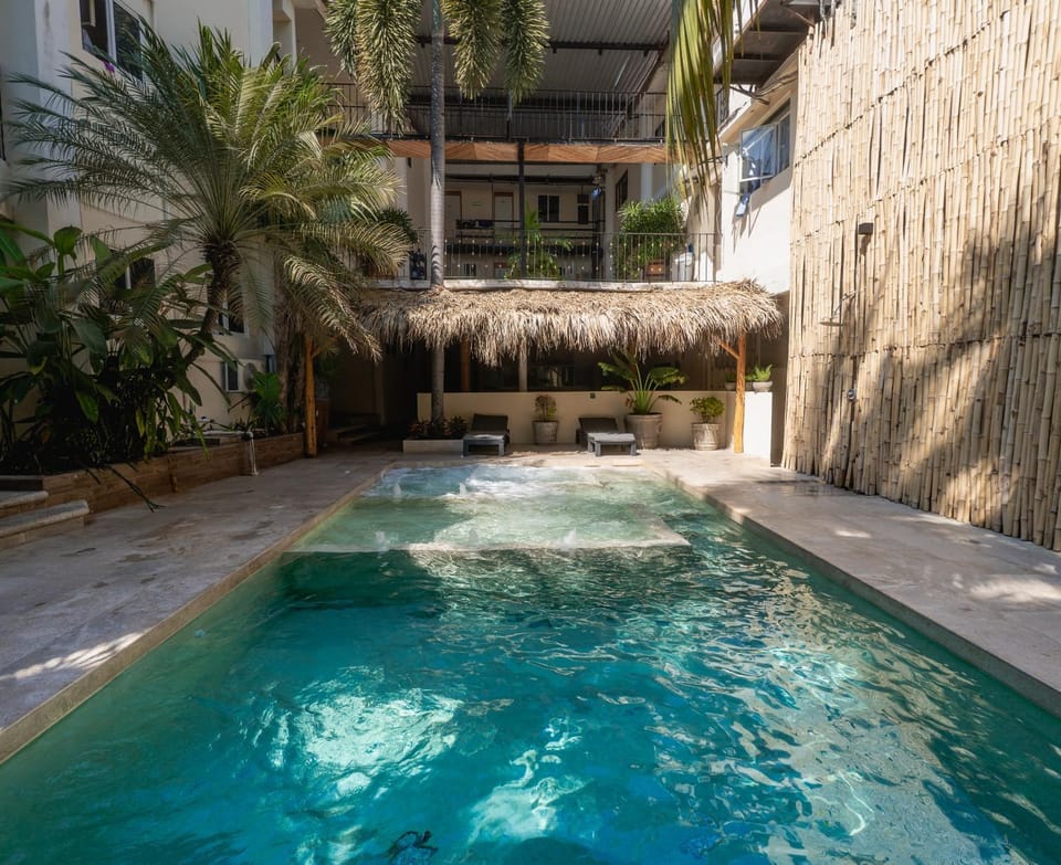 Property building, Day, Pool view, Swimming pool